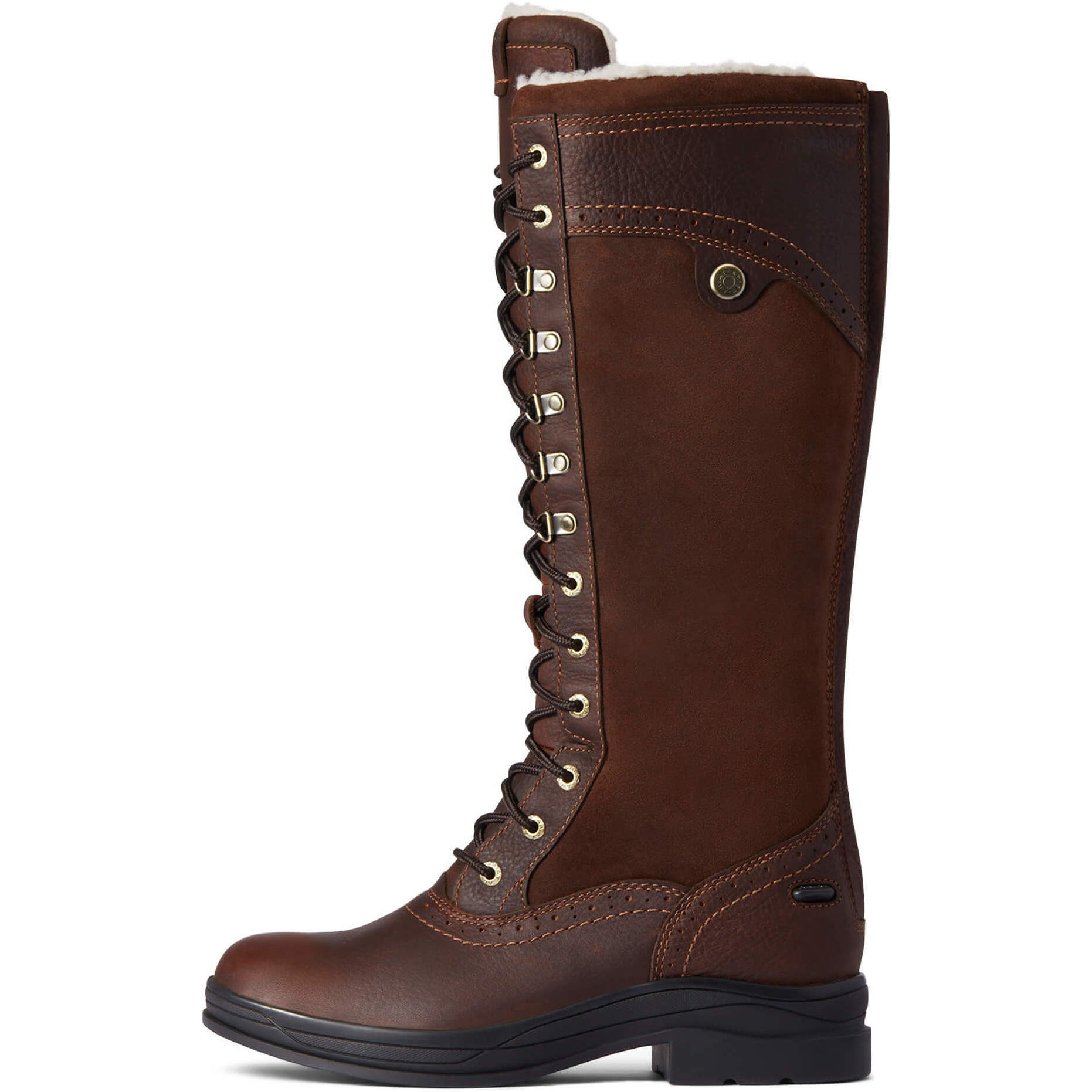 Ariat Damen Wythburn H20 Tall Country Stiefel 10038286 - Dark Brown